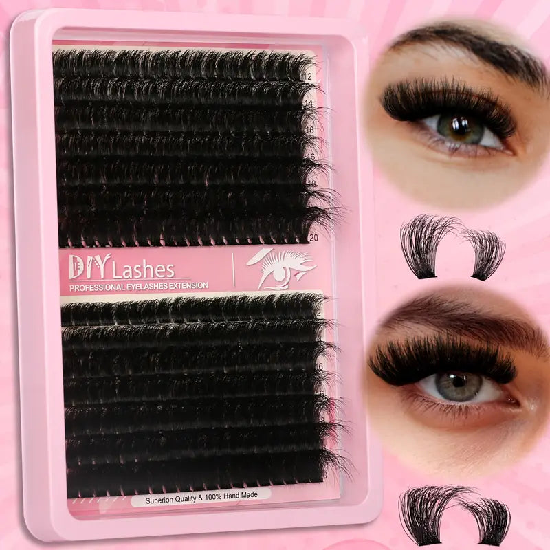 Luxurious Faux Mink Eyelash Extensions Kit